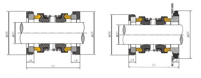 EA560D बर्गमैन पंप मैकेनिकल सील WQ सबमर्सिबल असंतुलित 0